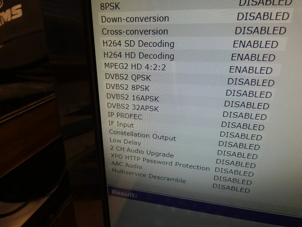 Tandberg RX1290 Series 8 Multi-Format SD/HD Receiver Decoder Software Ver 3.0.0