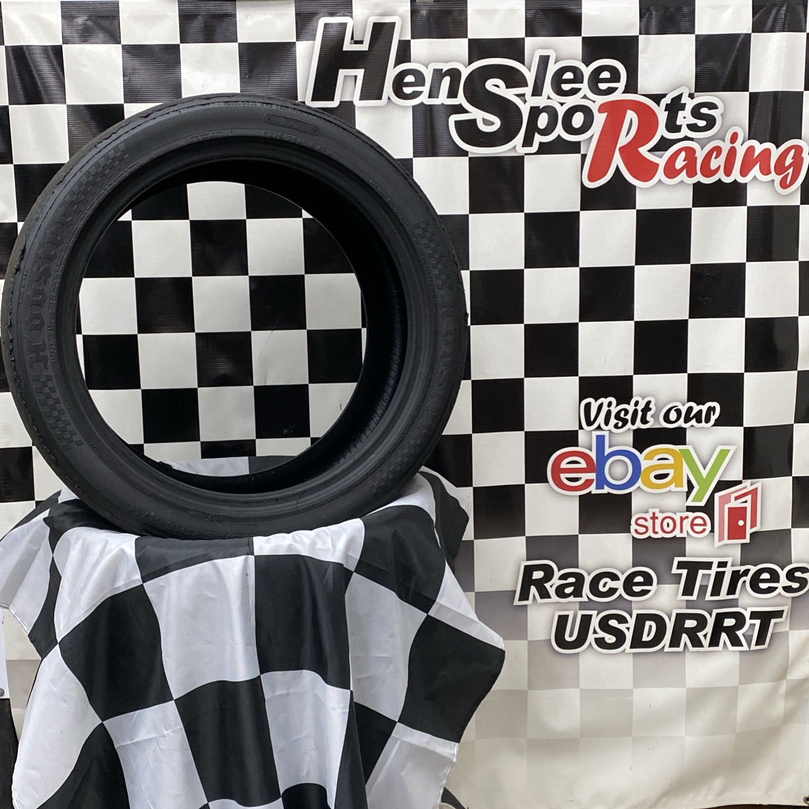 345-1 USDRRT HOOSIER DOT Road Race Tire 275/35 ZR18 R7