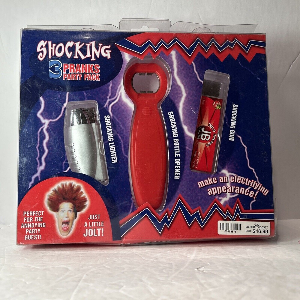 Shocking 3 Pranks Party Pack NIP