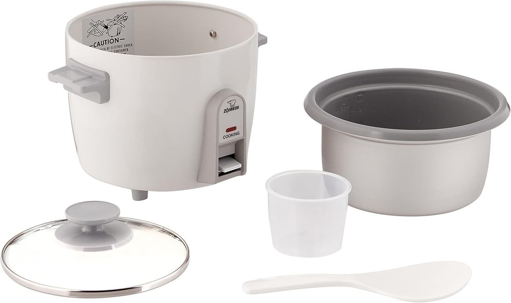 3 Cup Rice Cooker/Steamer White