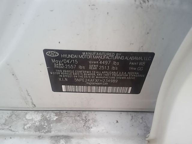 SONATA 2015 Fuse Box Cabin 6805