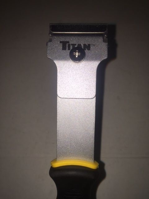 TITAN MULTI PURPOSE HEAVY DUTY OFFSET REPLACEABLE RAZOR BLADE GASKET SCRAPER
