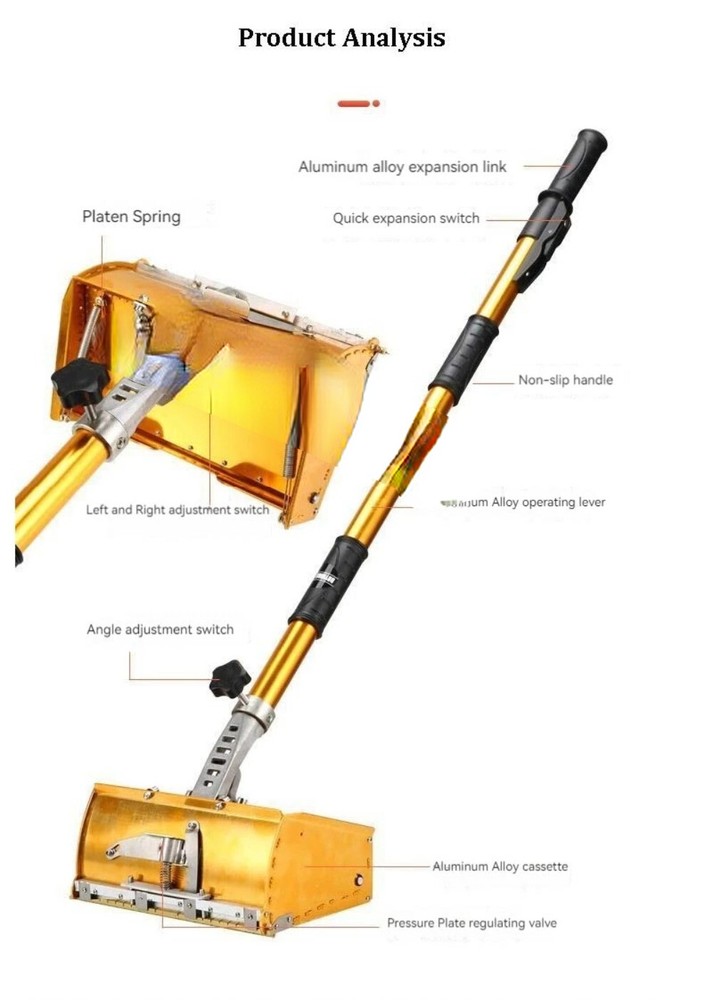Drywall Master Tools Drywall Flat Box Rendering Machine Plastering Flat