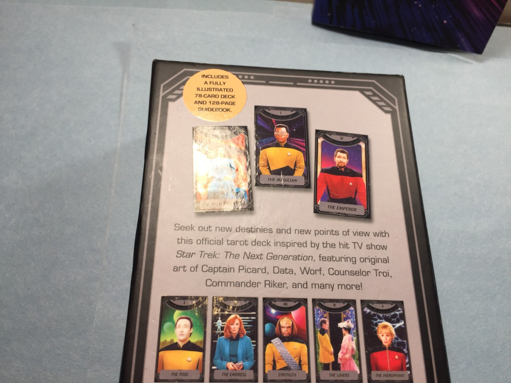 Star Trek The Next Generation Tarot Deck (with guidebook)