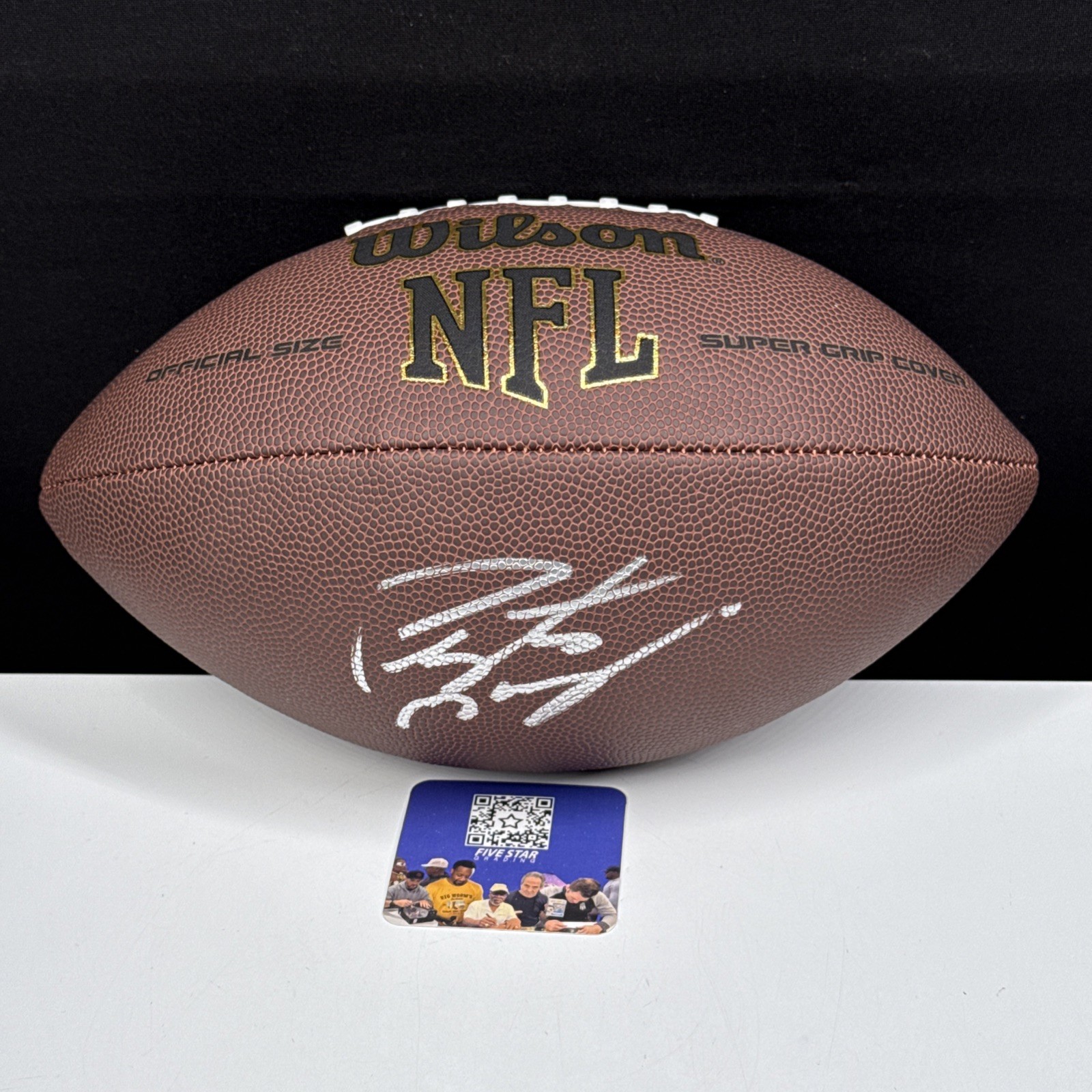 Peyton Manning Signed Football Autographed Colts Broncos Full Size Ball w/COA