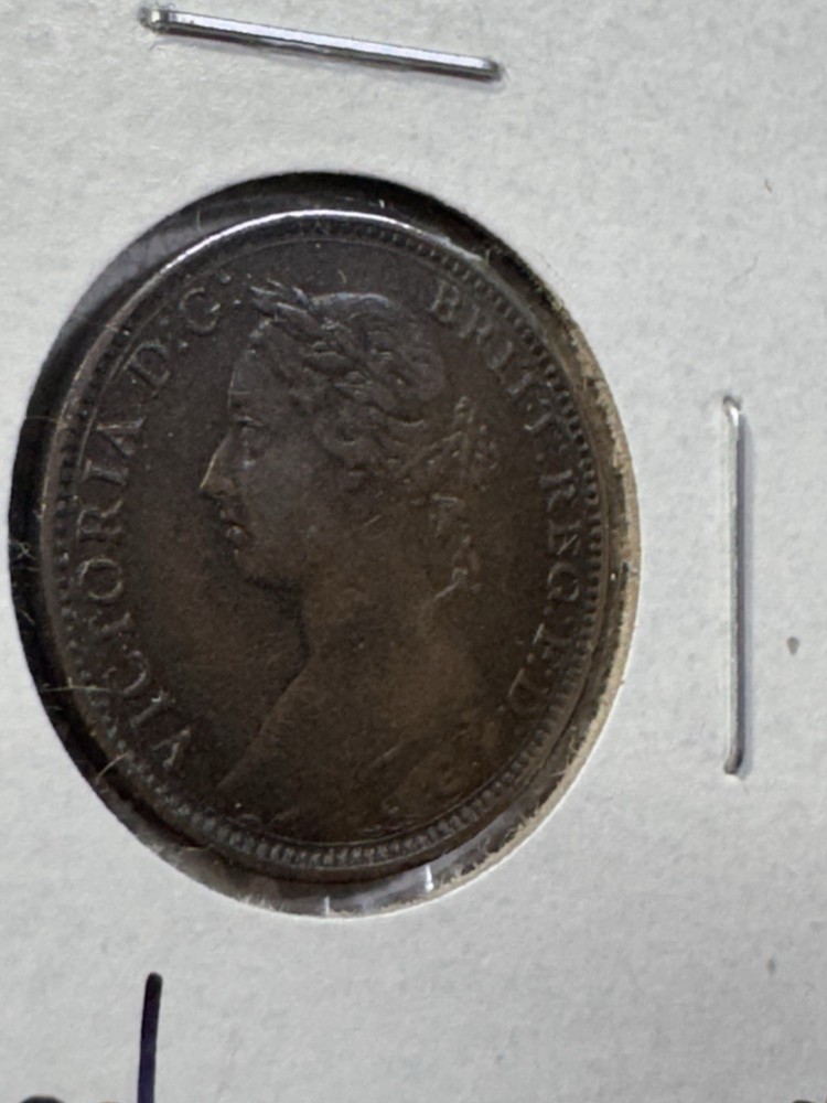 1893 Great Britain 1 Farthing Cleaned