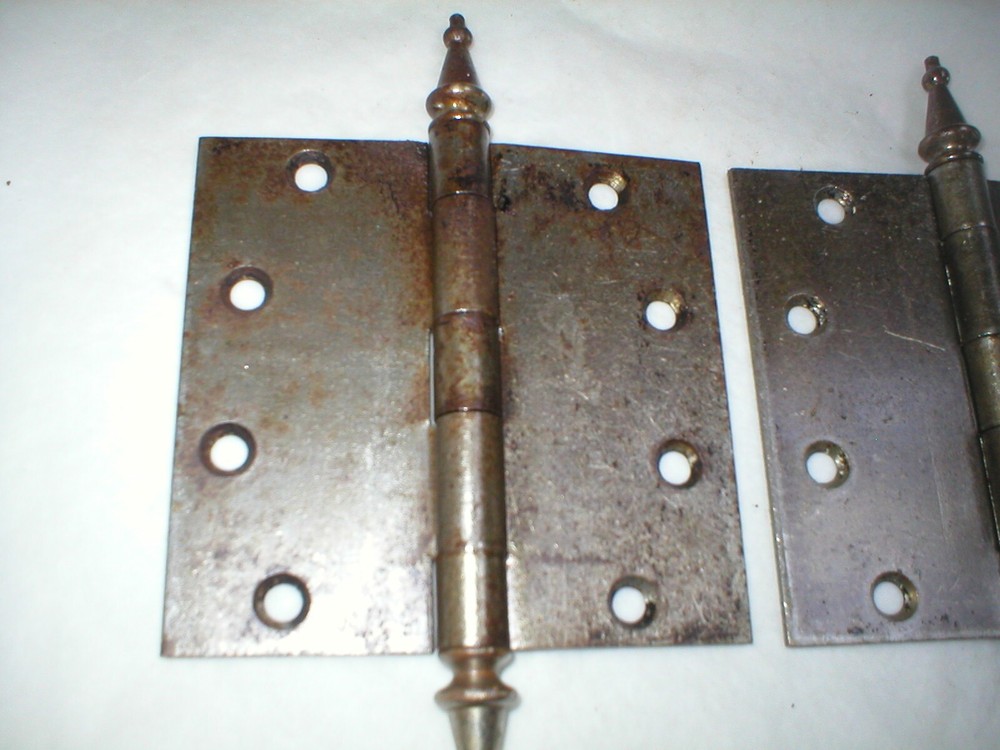 Antique Large Steeple Hinges