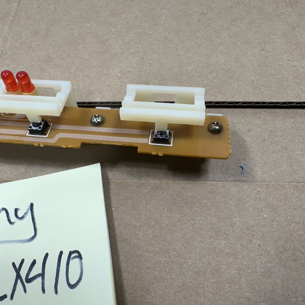 Sony PS-LX410 Turntable Full Part Out - Button Control Operation Board Front