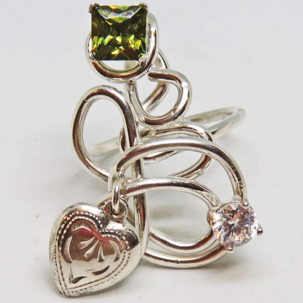 Unique Sterling Silver Hand Crafted Upcycled Flexi-Ring By SoniaMcD