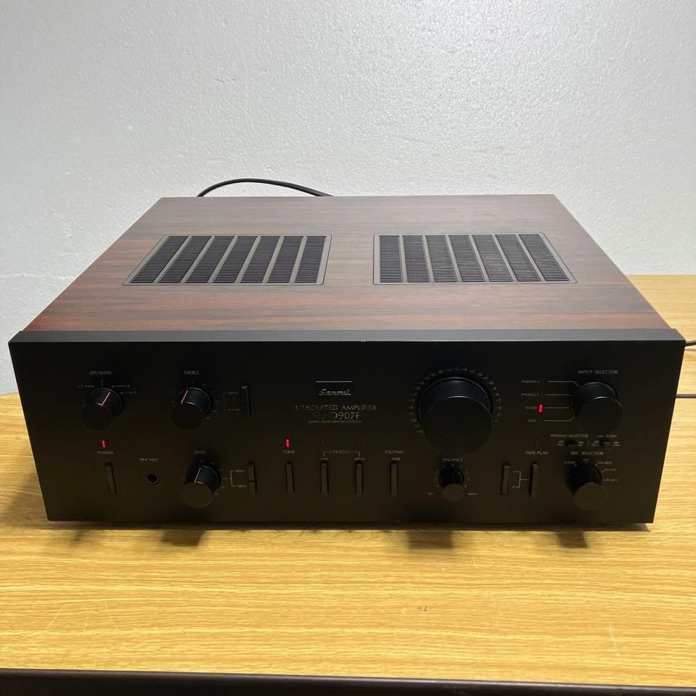 Sansui Au-D907F Integrated Amplifier Working Confirmed