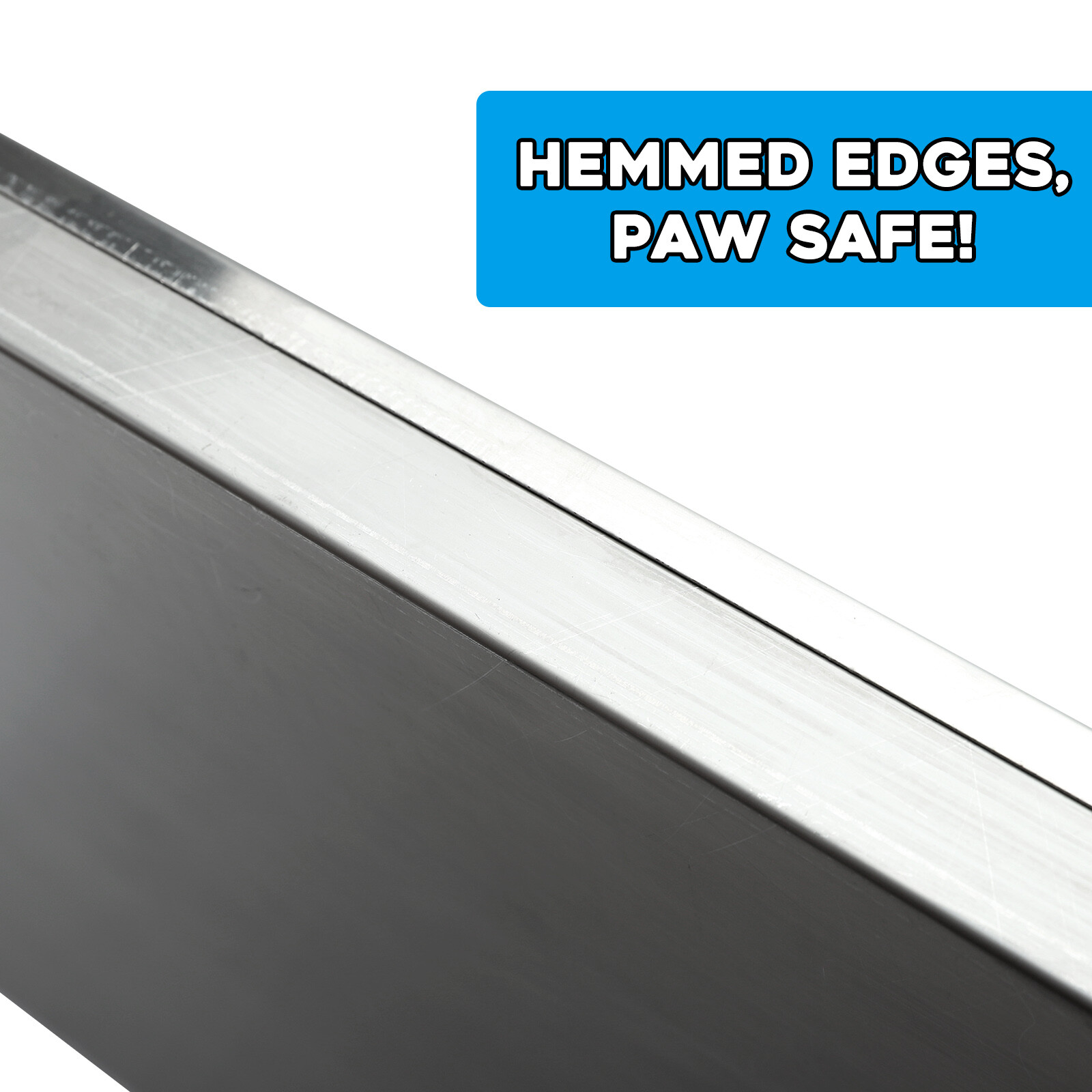 Stainless Steel Replacement Tray for Dog Crate Pet Kennel Cage Pan