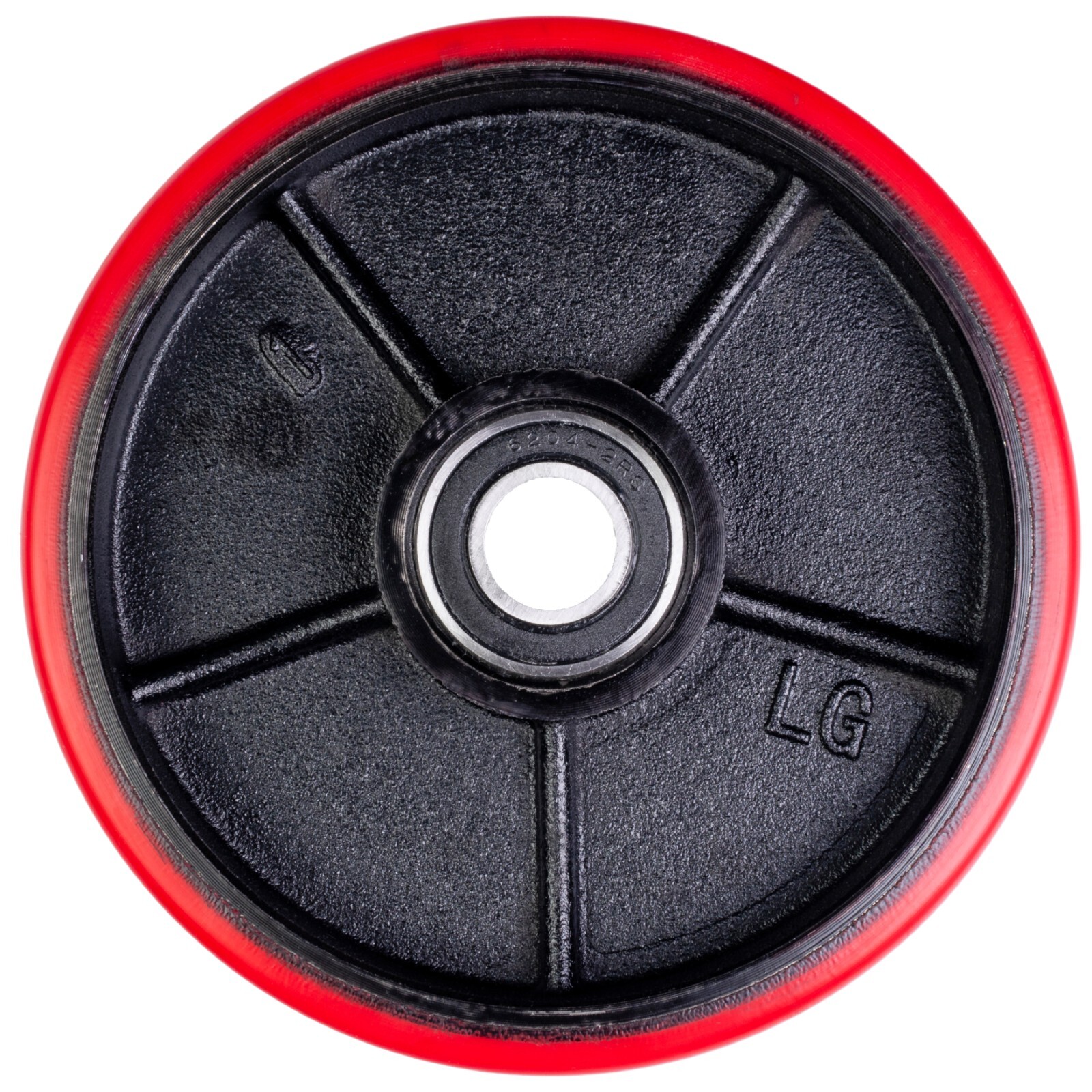 Pallet Jack/Truck Steering Wheels 7" Set with Axle, Fasteners, Tool Kit Included