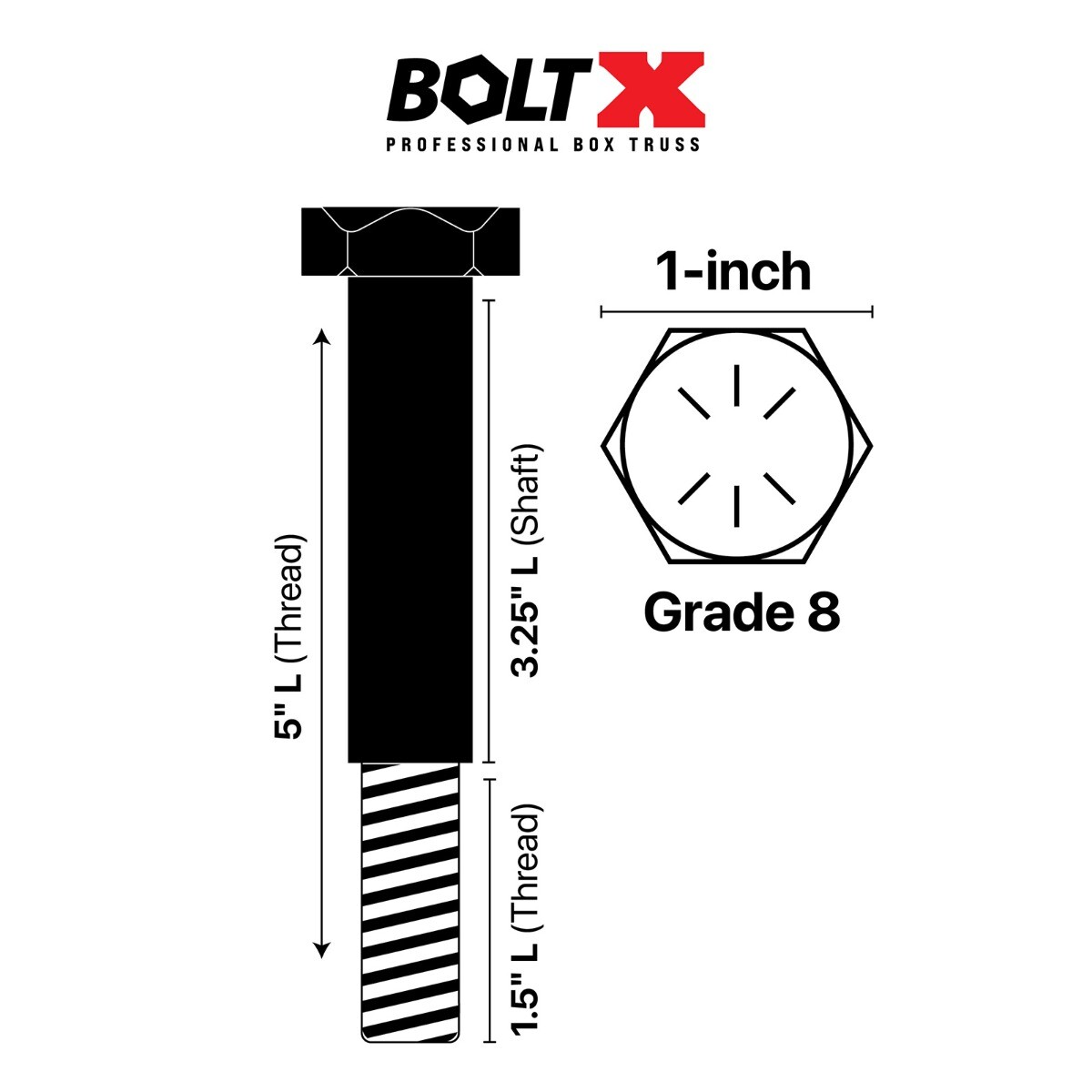 ProX XT-BTBP36A 36" Aluminum BoltX Base Plate for 12-16" Truss Segments idjnow