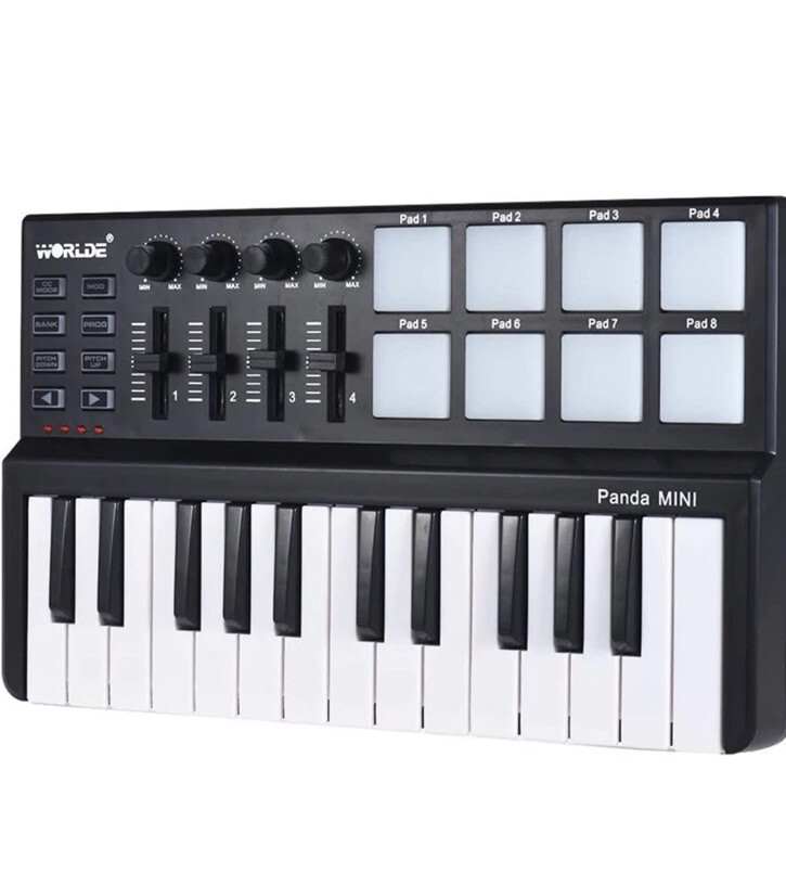 Worlde Panda mini Portable USB Keyboard - Open Box item