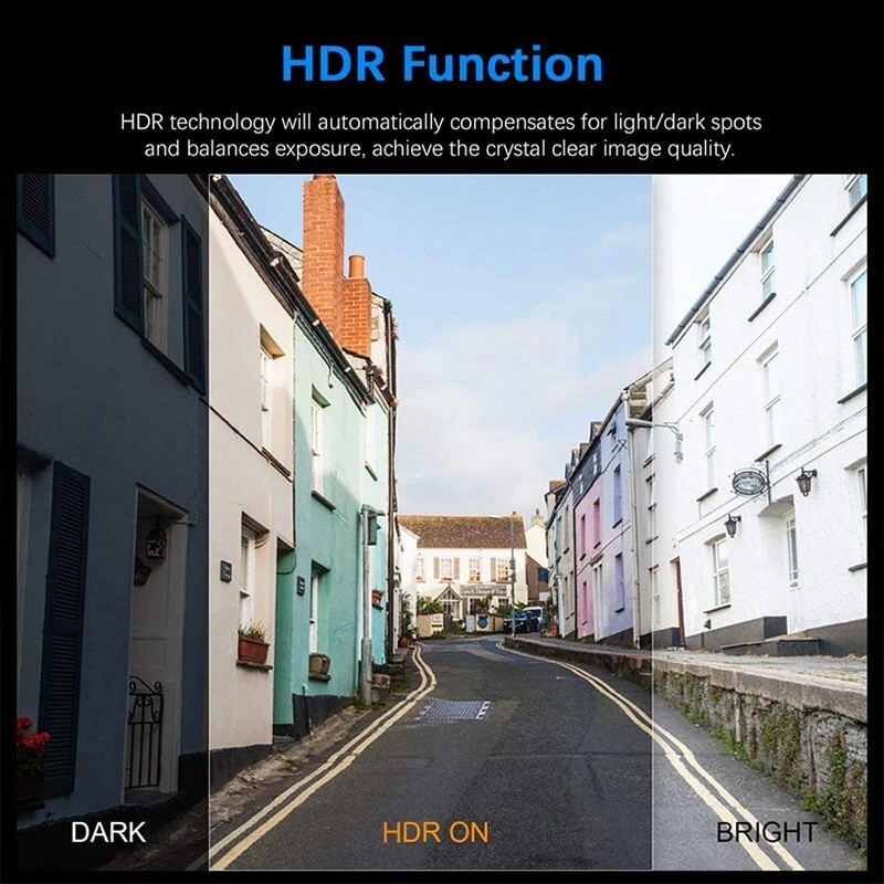 HD Dash Cam 170° Wide Angle Night Vision Loop Recording Video Recorder G-Sensor