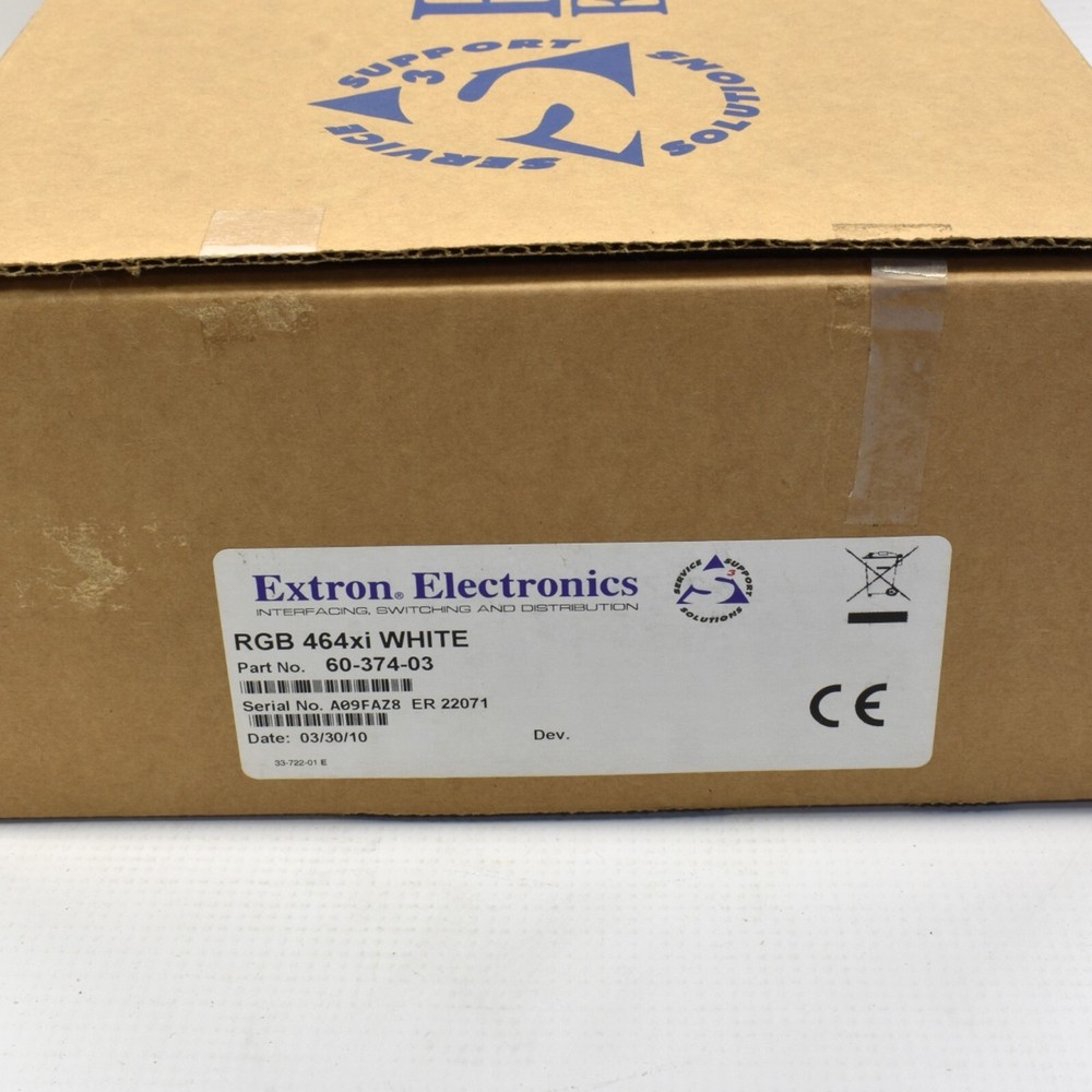 Extron Electronics RGB 464xi White Interfacing switching distribution New