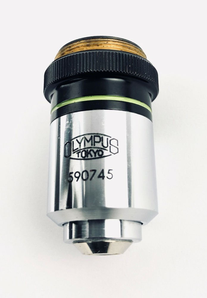 Olympus Microscope Objective 40x , 0.65 / 0.17 Japan , Tested & REFURBISHED