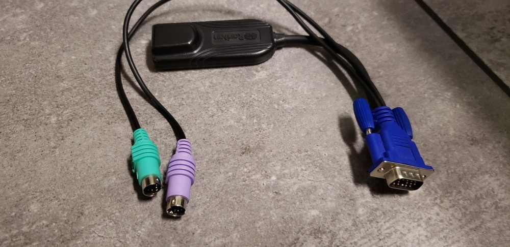 Raritan DCIM-PS2 KVM Switch CIM Computer Interface Module Cable Great Condition