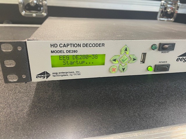 EEG DE280 HD Caption Decoder