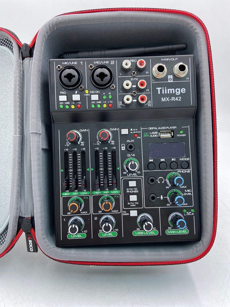 RL Soco Tiimge Audio Mixer MX-R42