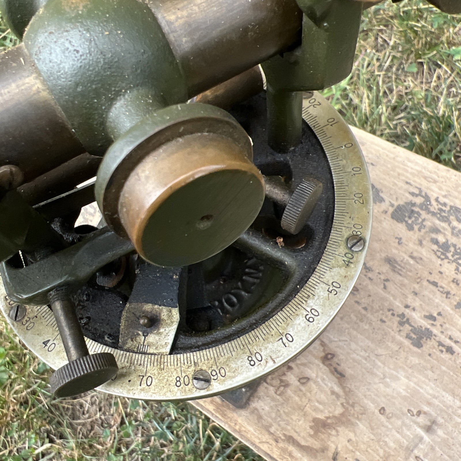 Early 1900’s Geier and Bluhm Surveyors Level with Box