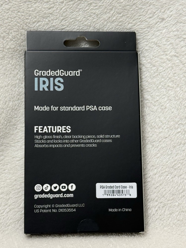 GradedGuard PSA Graded Card Case Guard Protector IRIS Limited Edition