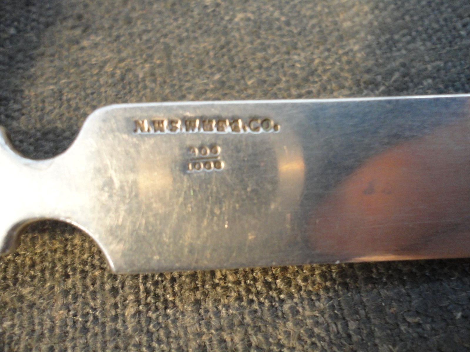 Rare Antique Chicago Coin Silver 3pc Flatware Set – N.W.S.W. MFG. CO. (c. 1867)