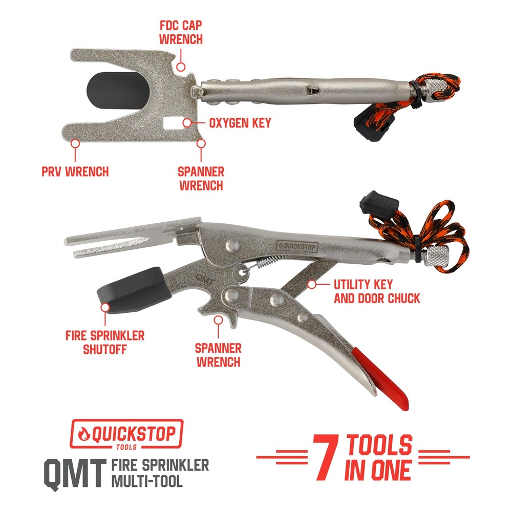 Qmt Multitool Fire Sprinkler Heads Shutoff Tool For Managing Accidental Fire Spr