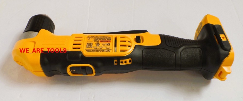 DEWALT DCD740 20V MAX 3/8" Right Angle Cordless Drill 20 Volt DCD740B