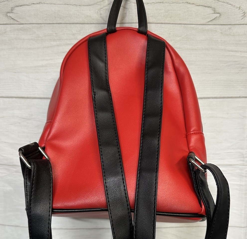 Loungefly Disney Pixar Toy Story Pizza Planet Red Mini Backpack Purse Bag