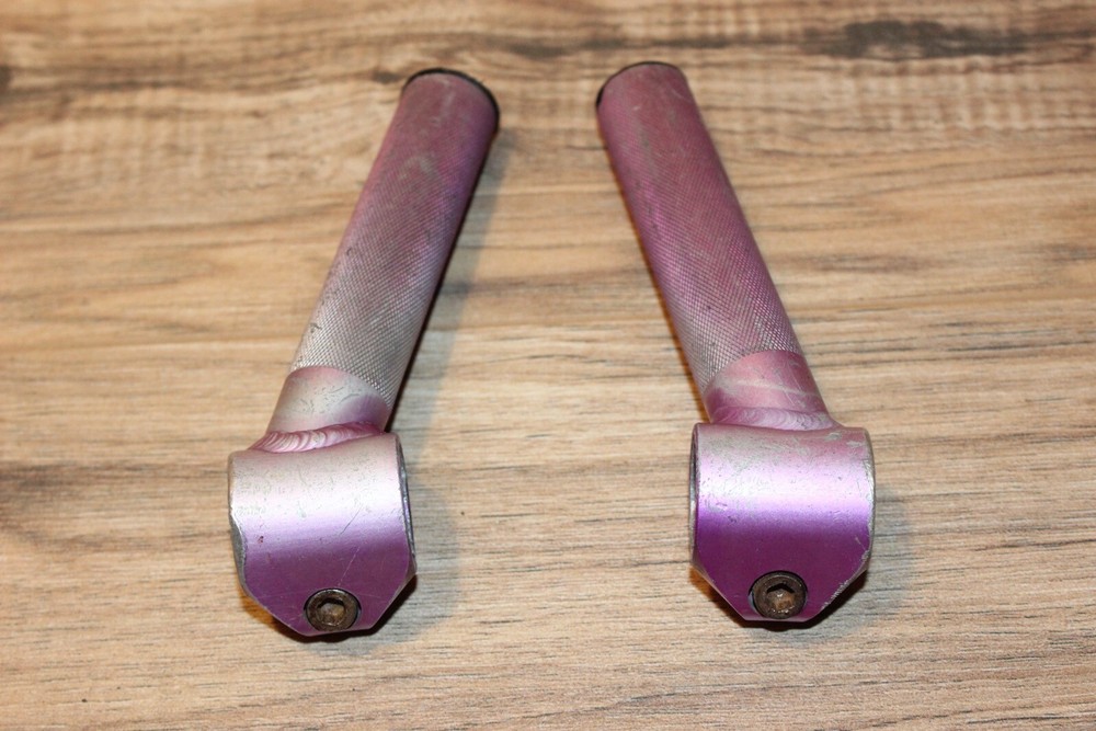 Control Tech Control Stix Short 3DV Purple Anodized Bar Ends