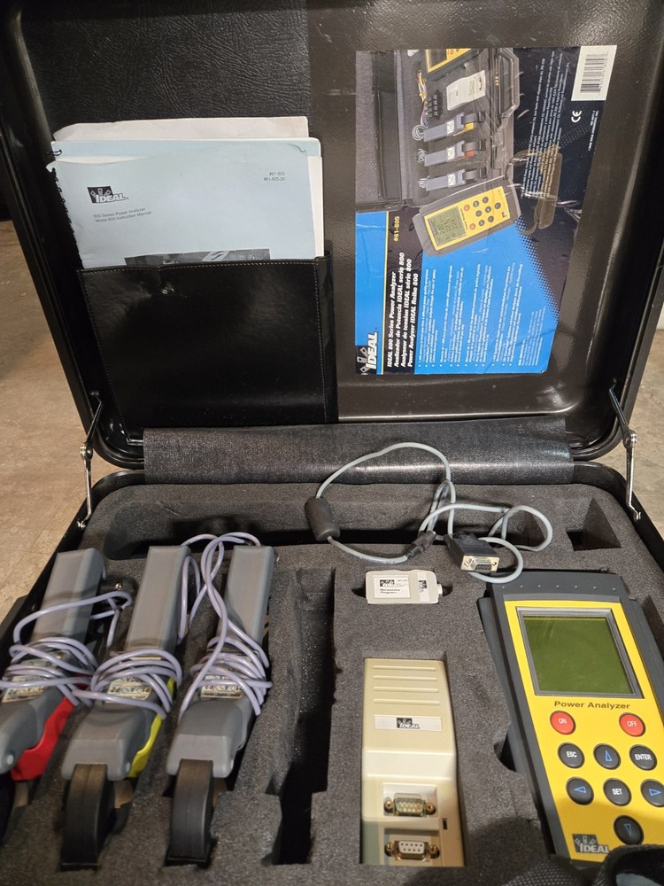 IDEAL 61-805 Three Phase Power Quality Analyzer