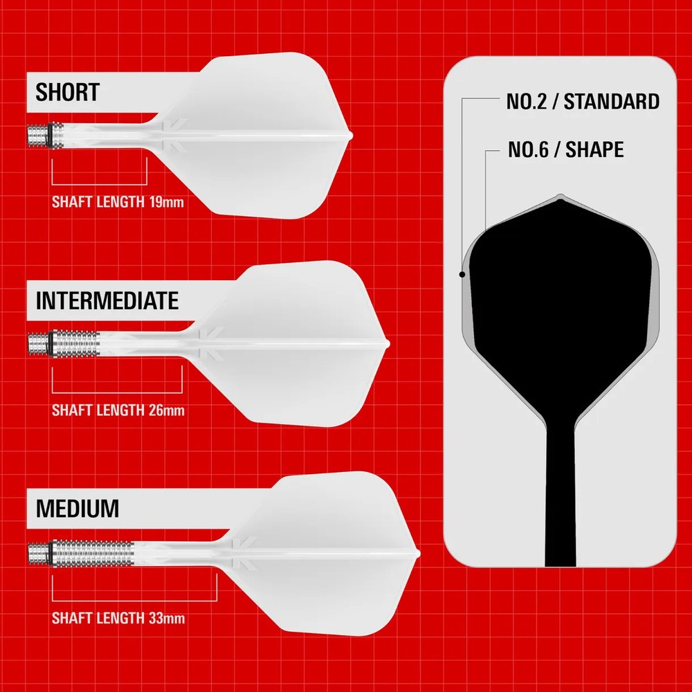 Target K-Shift Flight System No. 2 Medium White