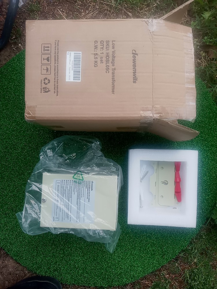 DEWENWILS HOSL05C Outdoor Timer Switch Programmable Plug New Open Box