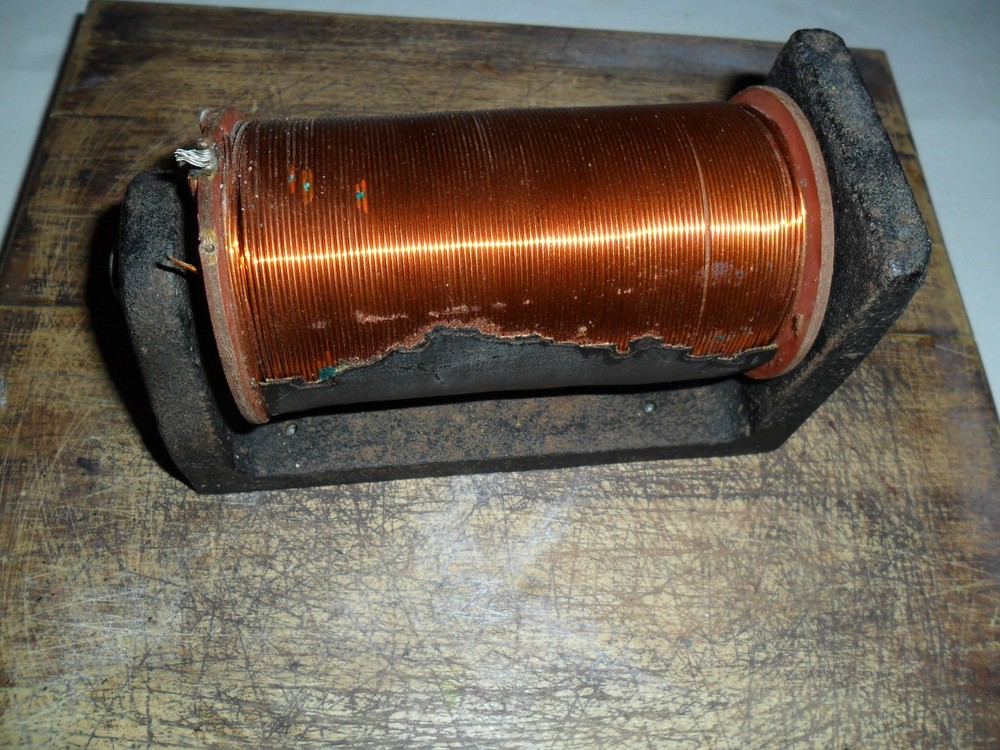 Antique Copper Inductor Amplifier Coil