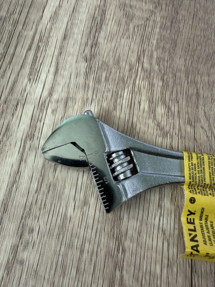 Stanley 6" Adjustable Wrench 150mm Steel Hand Tool