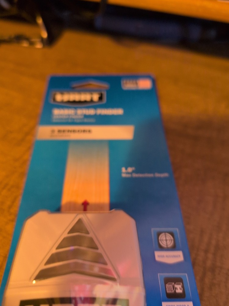 HART ~ Basic Stud Finder with 3 Sensors Accuracy w/ Batteries