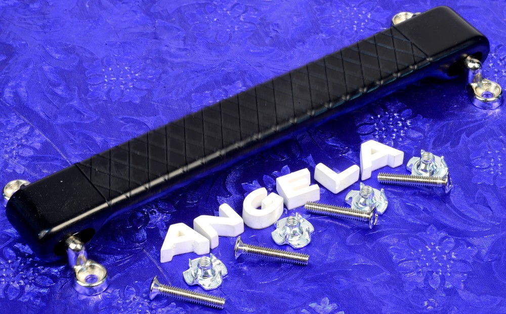 Black Replacement Handle With Mounting Hardware For Vox Amplifiers, #VHB