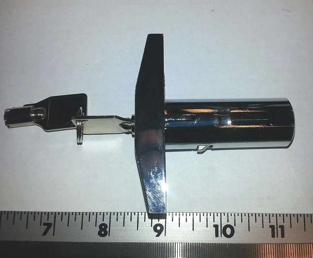 Vending machine T handle lock assembly with 2 keys - New