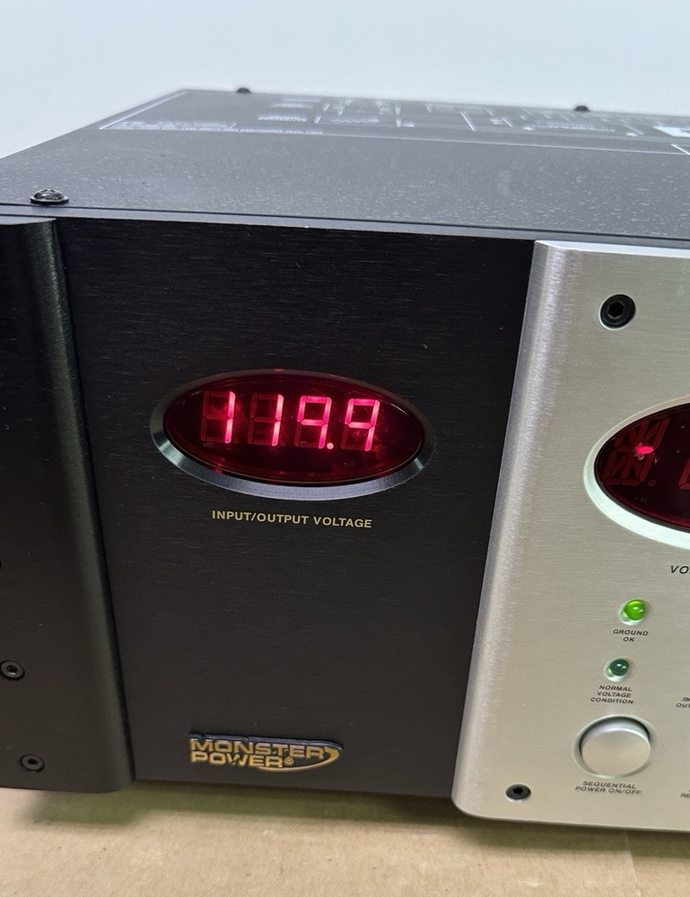 Monster Power AVS2000 Auto Voltage Stabilizer - Working with issue AS IS READ