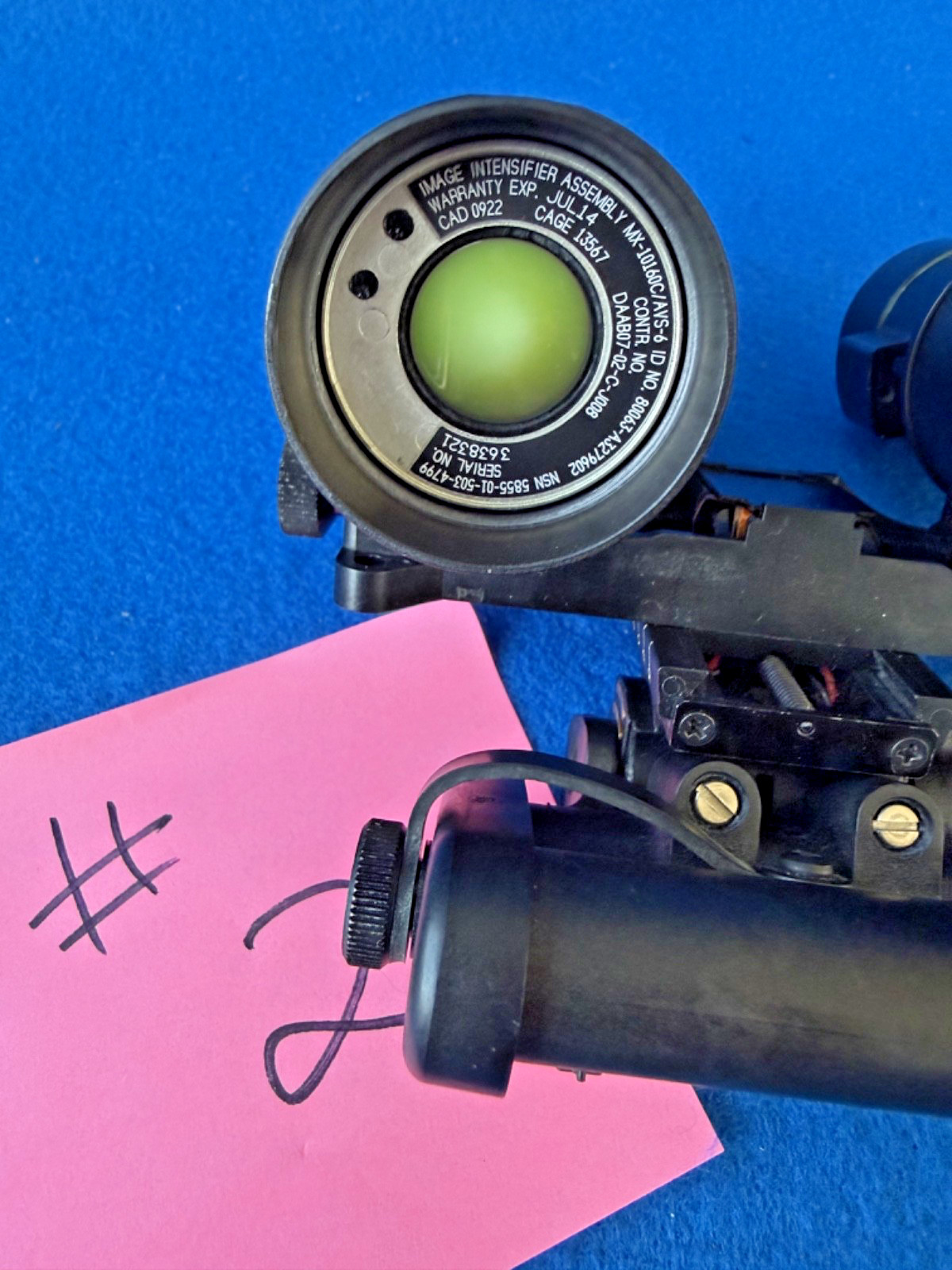 ANVIS 9 AN/AVS-9 Night Vision Goggles NVG OMNI VII TUBES #2