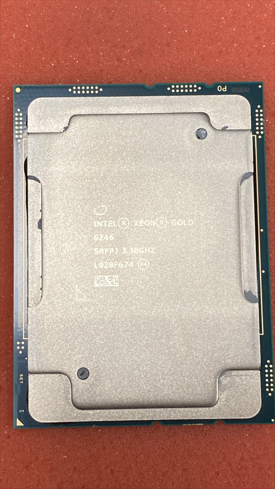 SRFPJ Intel Xeon Gold 6246 3.30GHz 12-Core 24.75 165W LGA3647 Processor CPU