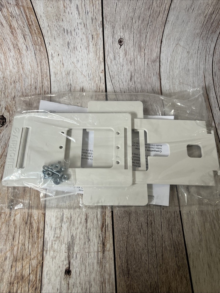 Aiphone MCW-S/B Desk Mount Adjustable Stand White Finish Assembly Set Kit