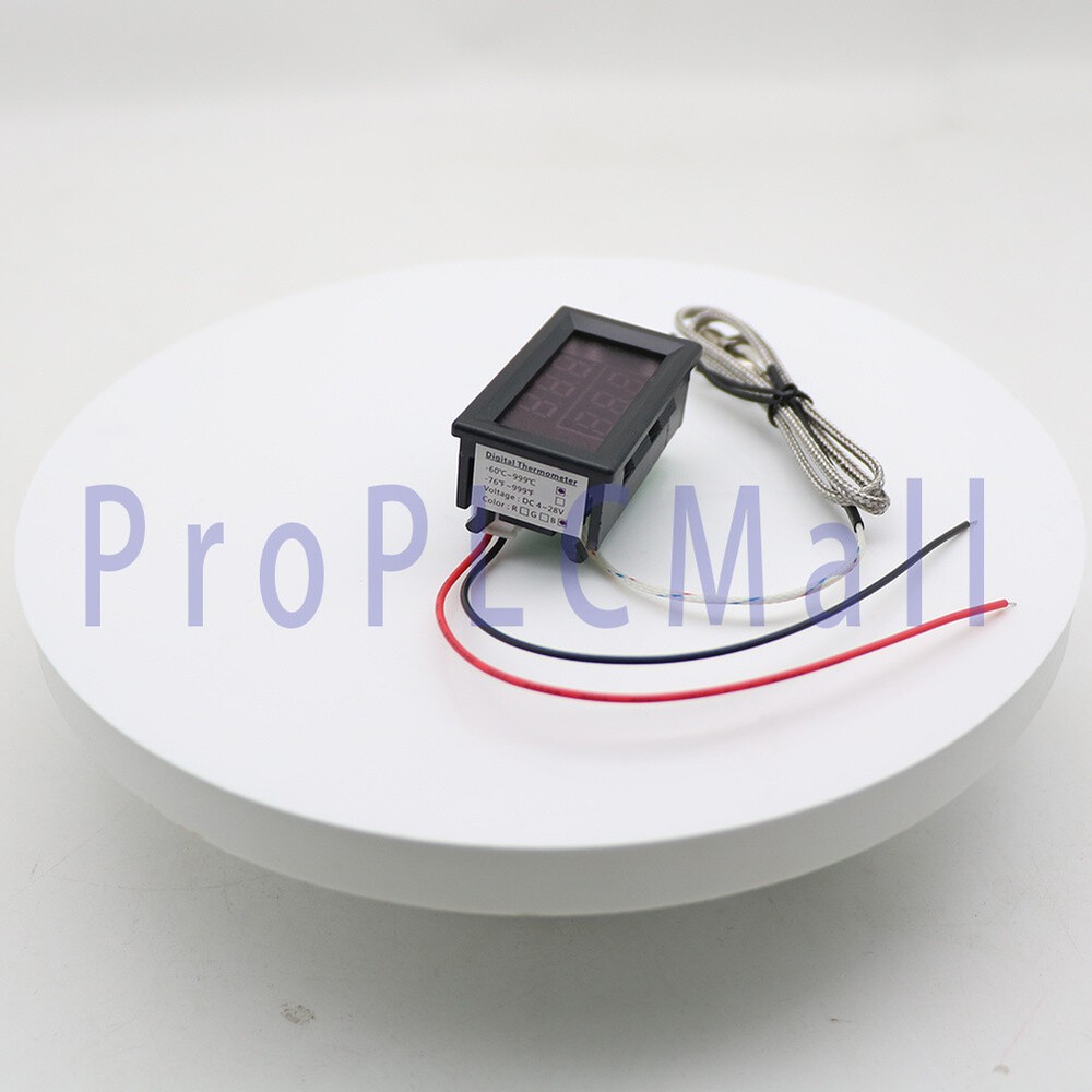K-type Thermometer Temperature Sensor Probe Tester Fahrenheit Digital Dual LED