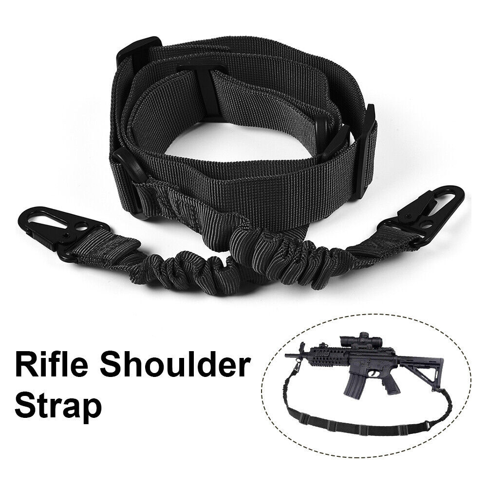 Nylon Multi-function Bungee Sling Adjustable Two Point Tactical Tool Sling Strap