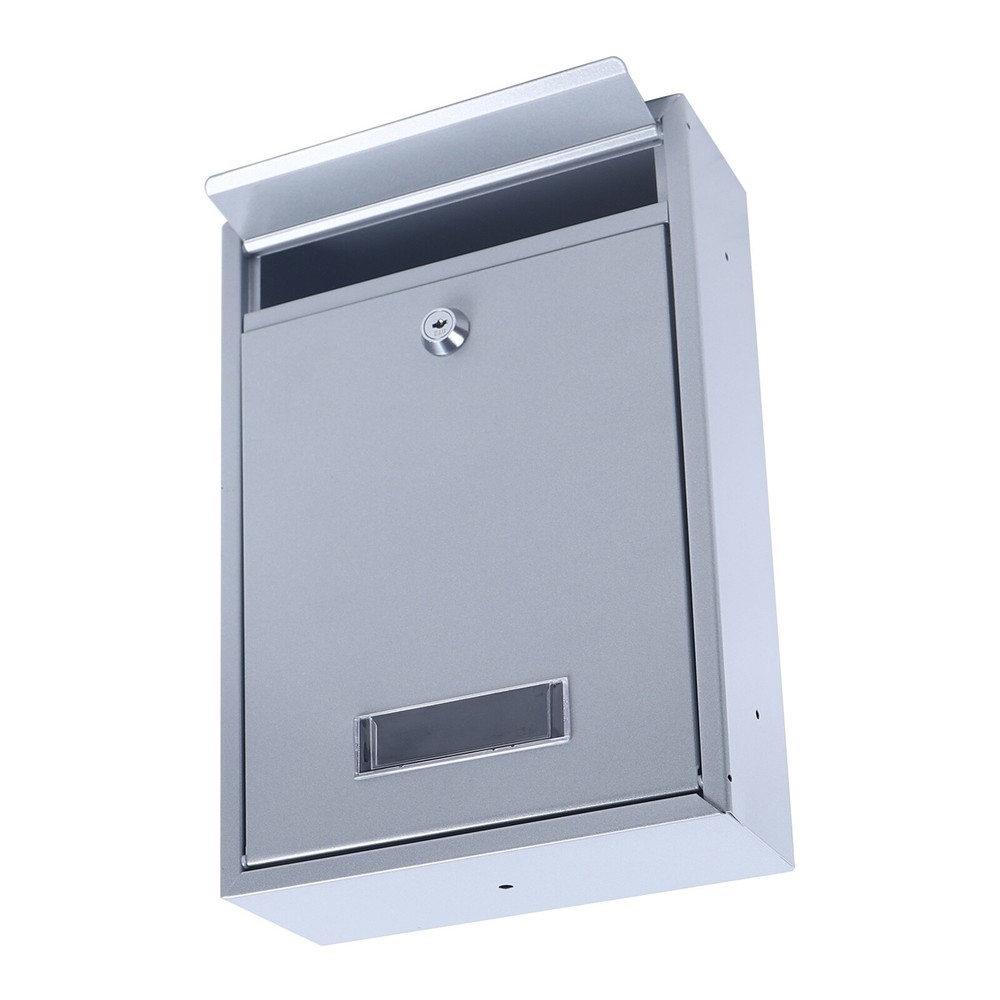 Post Mailbox Mail Box Wall Mount Locking Mailboxspaper Letter box Lockable 2 Key