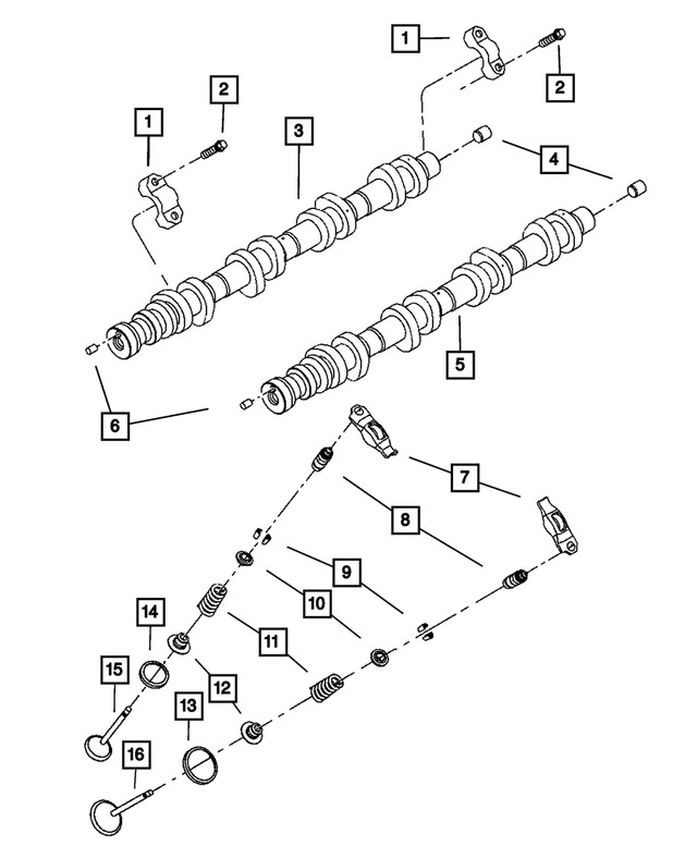 Genuine Mopar Valve Spring 53020749AC