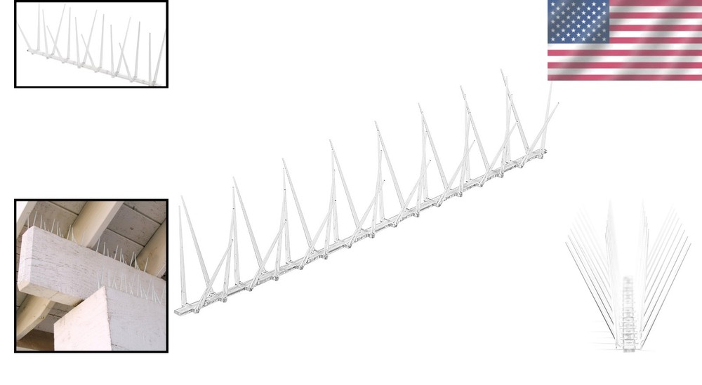 EnviroSpike Plastic Bird Spikes - Humane Deterrent Kit