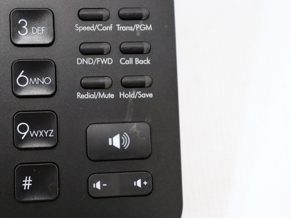 Vertical 8 Button Non-Backlit Half Duplex Phone VU-9208-00