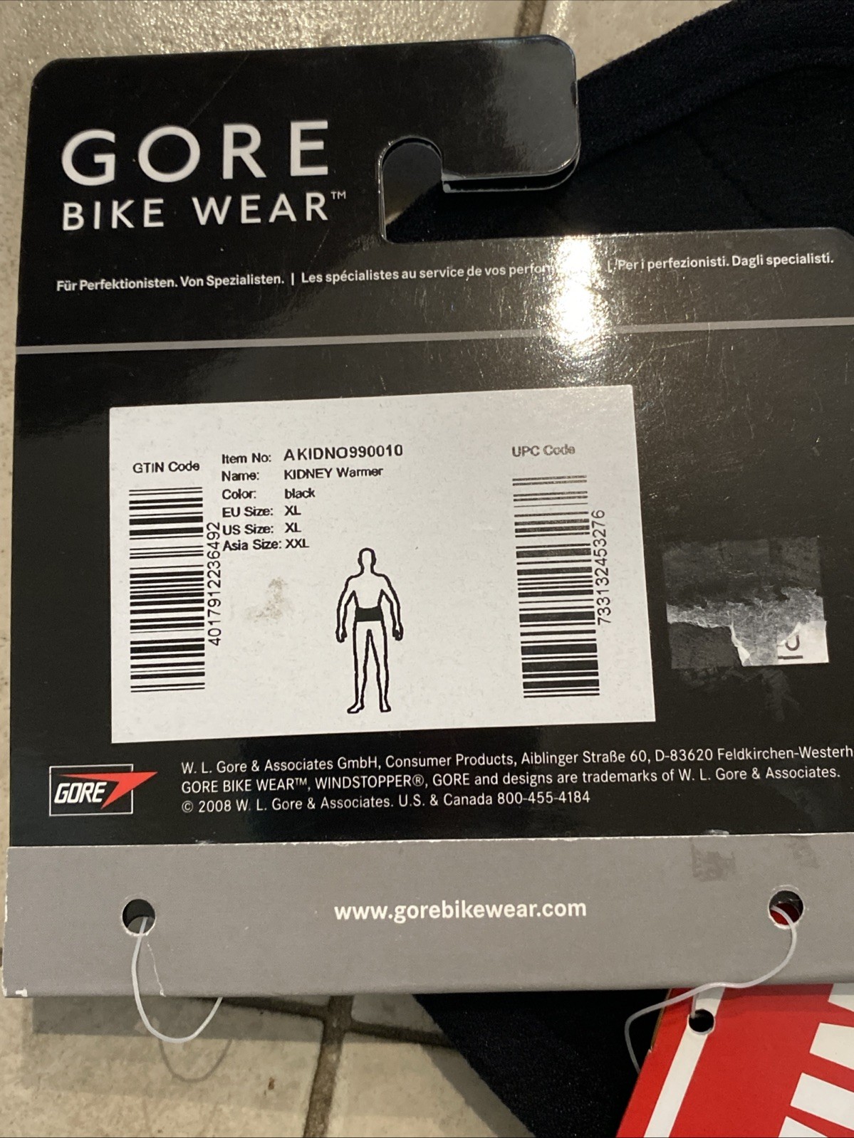 Gore Bike Wear Kidney Warmer